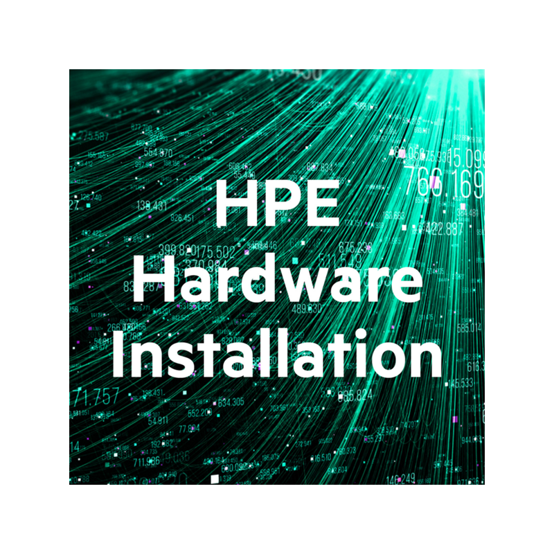 Servicio HPe startup ML, DL series 10